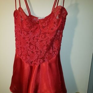 Ladies sheer short nightie.